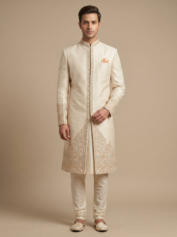 Gold Wedding Indowestern