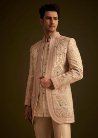 gold hand embroidered sherwani set with intricate detailing-sg251103 7 bc8709f7-b93b-4934-8d62-a1b84e46df68