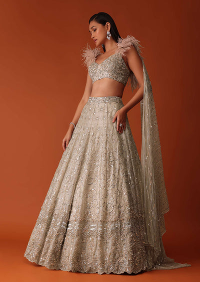 gold heavy hand embroidered b-sg165359 14