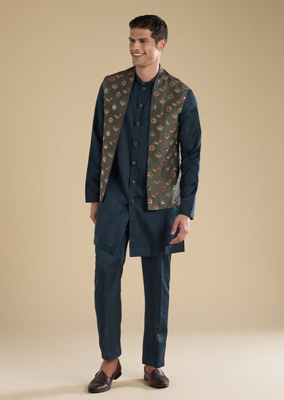 green-embellished-jacket-kurta-set-with-pants-sg335316-1 13fcf377-3f7d-4dc9-b473-93284dfe4d1f