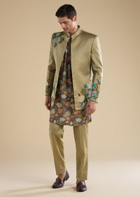 green-printed-silk-jodhpuri-set-sg333252-1 3f8dbac6-3566-4afd-b47d-560ceb3a0158