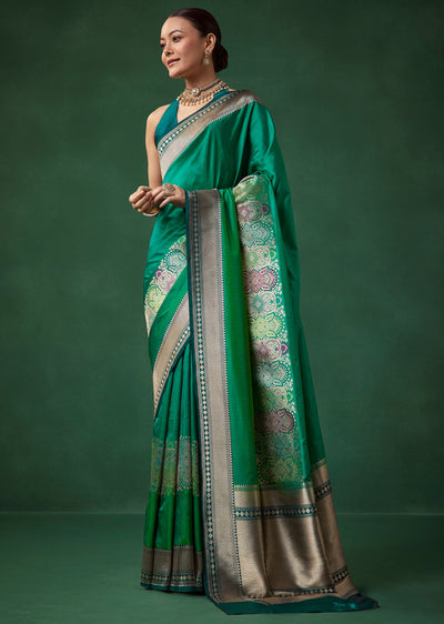 green-shaded-banarasi-silk-saree-with-unstitched-blouse-1 76fb957a-f148-4e4b-81ea-a3c6e0f57996