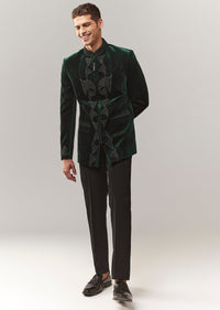 green-velvet-jodhpuri-with-cutdana-work-sg355290-1 33b42c00-a6dd-4090-9fa6-2b77a8403fc1