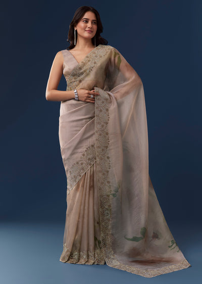 grey-floral-printed-tissue-saree-with-stone-embellished-border-sg358098-1 bc405a90-40bf-46a4-87b8-c6e3790b76f0