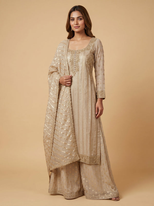Grey Frost Sharara Set