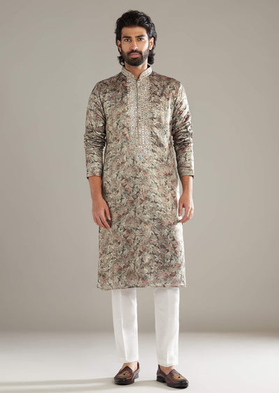 grey-silk-kurta-set-for-men-with-hand-embroidery-and-floral-print-sg355380-1 035f9d17-52ad-4d3f-8e39-e1dc48610253