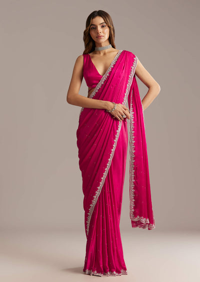 hot-pink-chinon-saree-with-stone-and-sequin-embroidery-sg338763-1