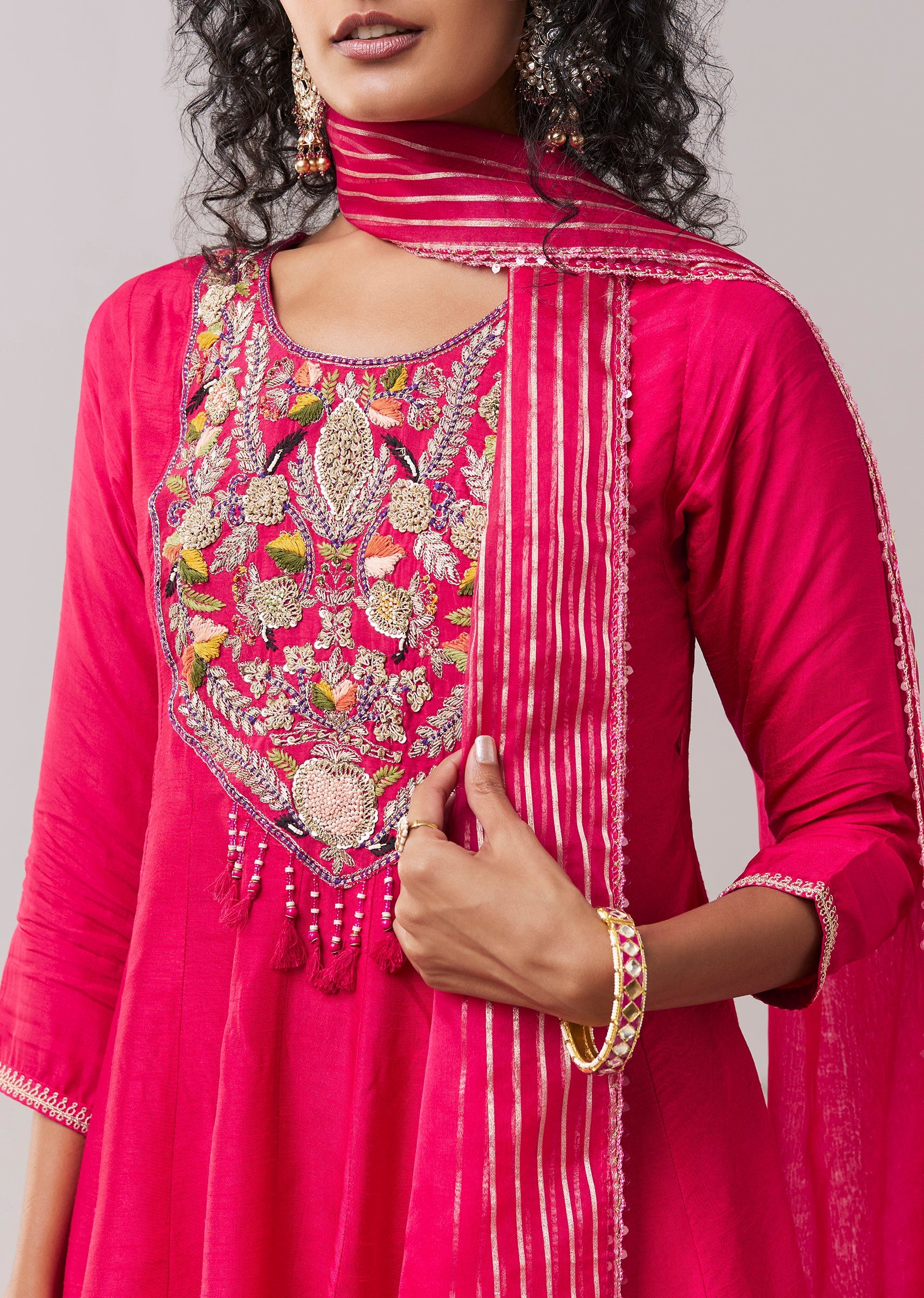 hot-pink-chinon-silk-kurta-sharara-set-sg345659-2 6dc827a5-abd2-4898-933c-61bd6604d024