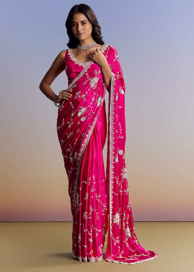 hot-pink-satin-saree-with-all-over-jaal-embroidery-in-cutdana-and-sequins-sg319070-1