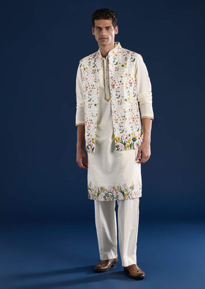 ivory-silk-jacket-kurta-set-with-resham-work-sg322886-1 1