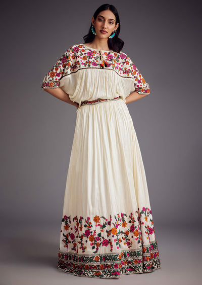 ivory embroidered skirt with resham work detailed crop top-sg285693 9 c0126e62-681e-4953-ace1-c4130adf8fda