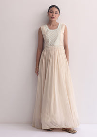 ivory lucknowi indowestern gown with peplum jacket -sg179091 1