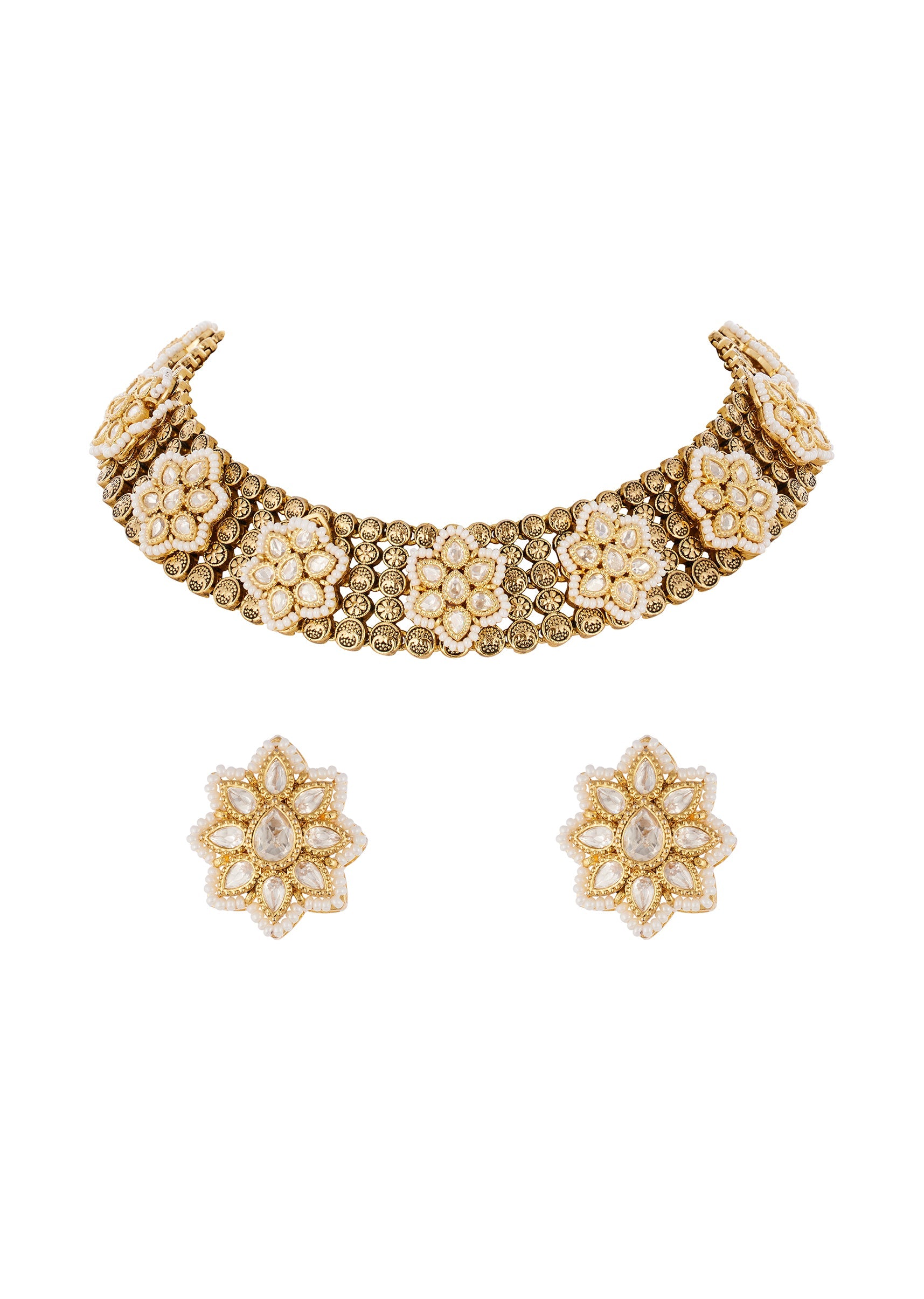 jewellery-set-in-gold-finish-polki-sg374201-1 d0af0407-e1e2-403e-b752-32bd35345aa7