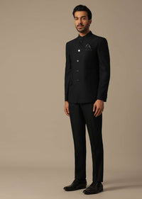 jodhpuri sherwani set in black-sg201672 2