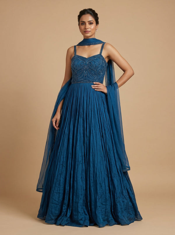 Lagoon Teal Indogown