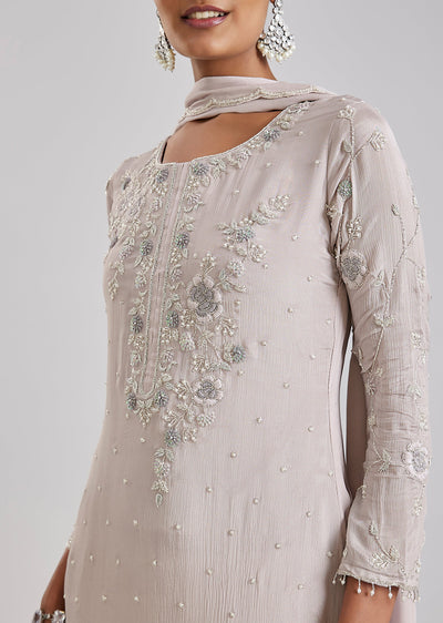 Light Lavender Chinon Palazzo Set