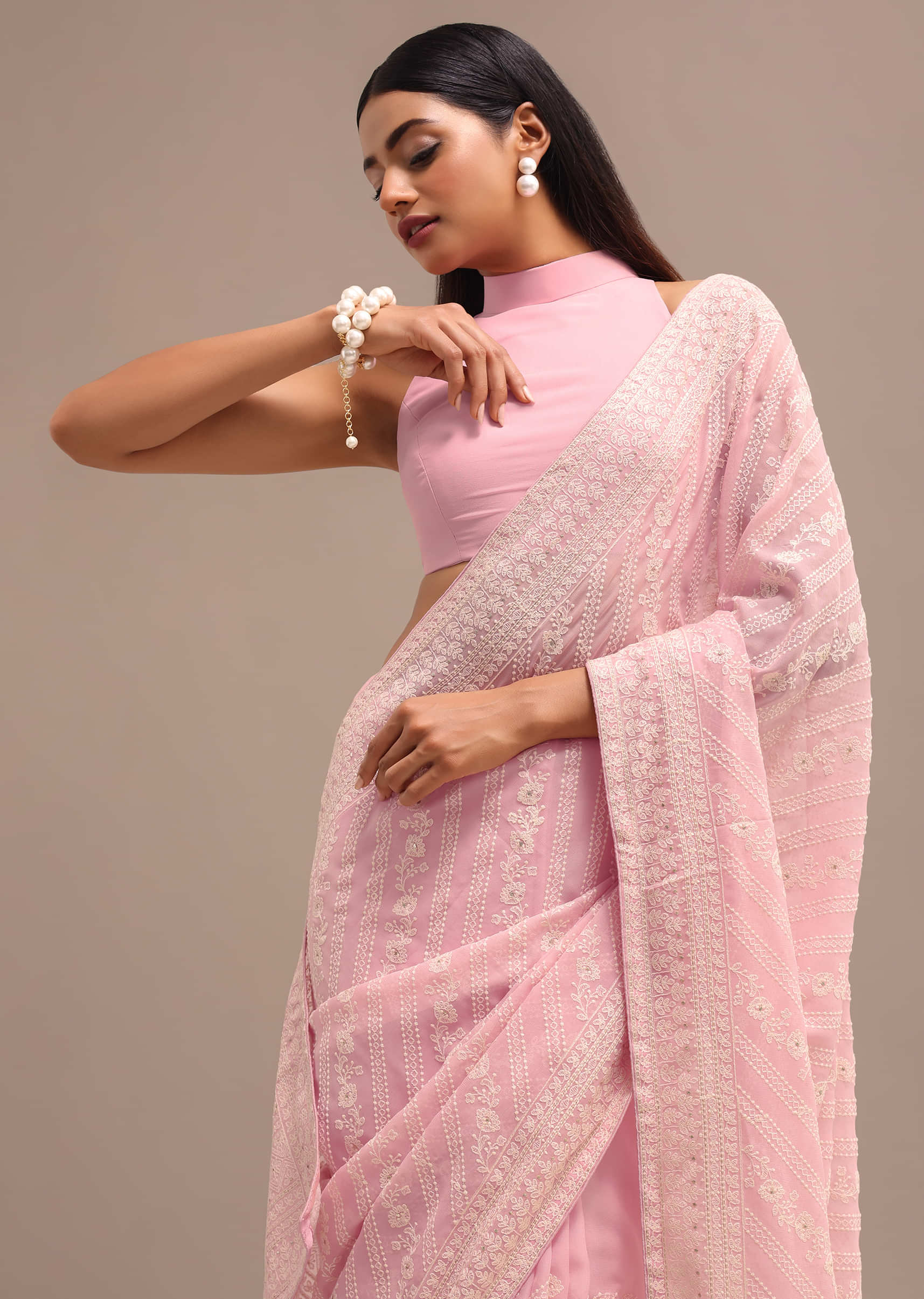 light pink georgette chikankari saree with unstitched-sg237852 17 a826607d-f8aa-4368-afbf-4834242ad21f