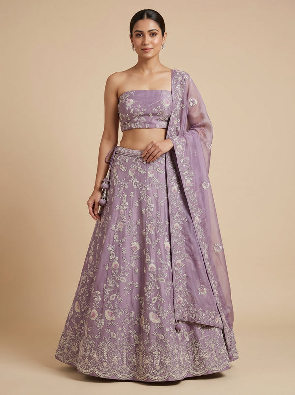 Lilac Glow Lehenga