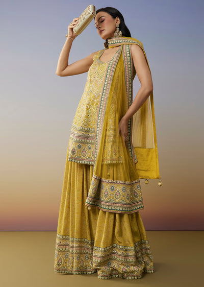 lime-green-crepe-palazzo-suits-with-indie-print-mirror-stone-gotta-lace-work-sg365946-1 f58e055a-9d25-4281-af8d-676429101f4b