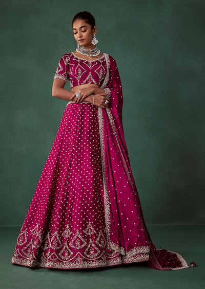 maroon-embroidered-satin-bridal-lehenga-set-with-cutdana-sg363483-1 cc6ed41d-9485-43bc-9426-1bb3275e153c