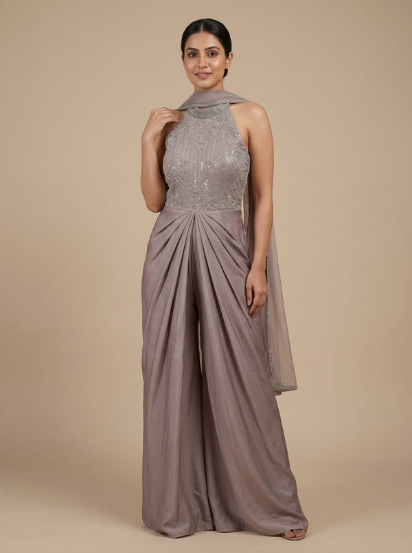 Mauve Grace Anarkali
