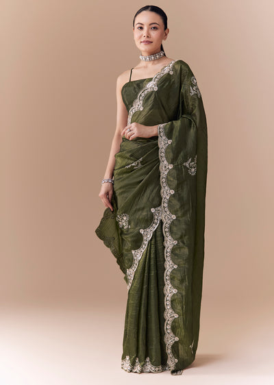 mehendi-green-crush-tissue-embellished-saree-with-blouse-fabric-sg319403-1