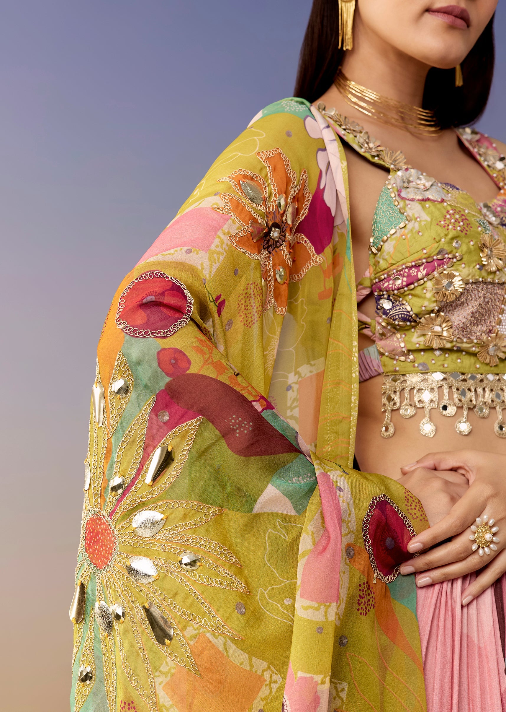 mehendi-green-printed-bridesmaid-lehenga-set-sg389790-5 7e9d5886-58de-4444-9f31-ccc9c25d33fd