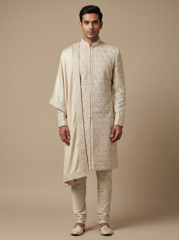 Mint Pista Festive Sherwani