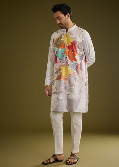 multicolor-linen-zipper-kurta-set-with-abstract-leaf-prints-sg309185-1