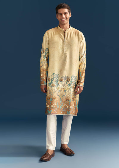 multicolour-silk-kurta-set-for-men-with-abstract-print-sg330230-1