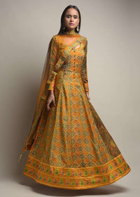 mustard-yellow-anarkali-suit-in-silk-with-patola-print-and-beads-embroidered-patchwork-detailing-online-kalki-fashion-m035oj2007y-sg53365 2