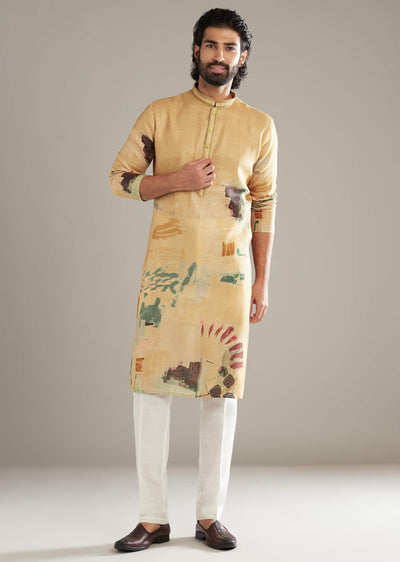 mustard-yellow-kurta-set-for-men-with-abstract-print-sg327459-1 2ddfb758-a988-4b06-ab1e-441e8a533764