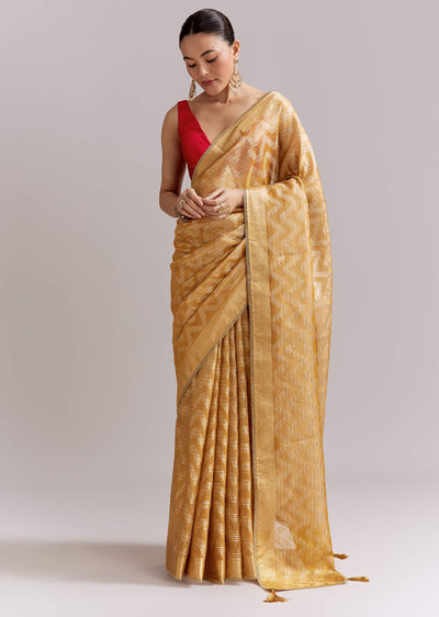 mustard-yellow-tissue-woven-saree-with-gold-tone-and-zari-border-sg351913-1