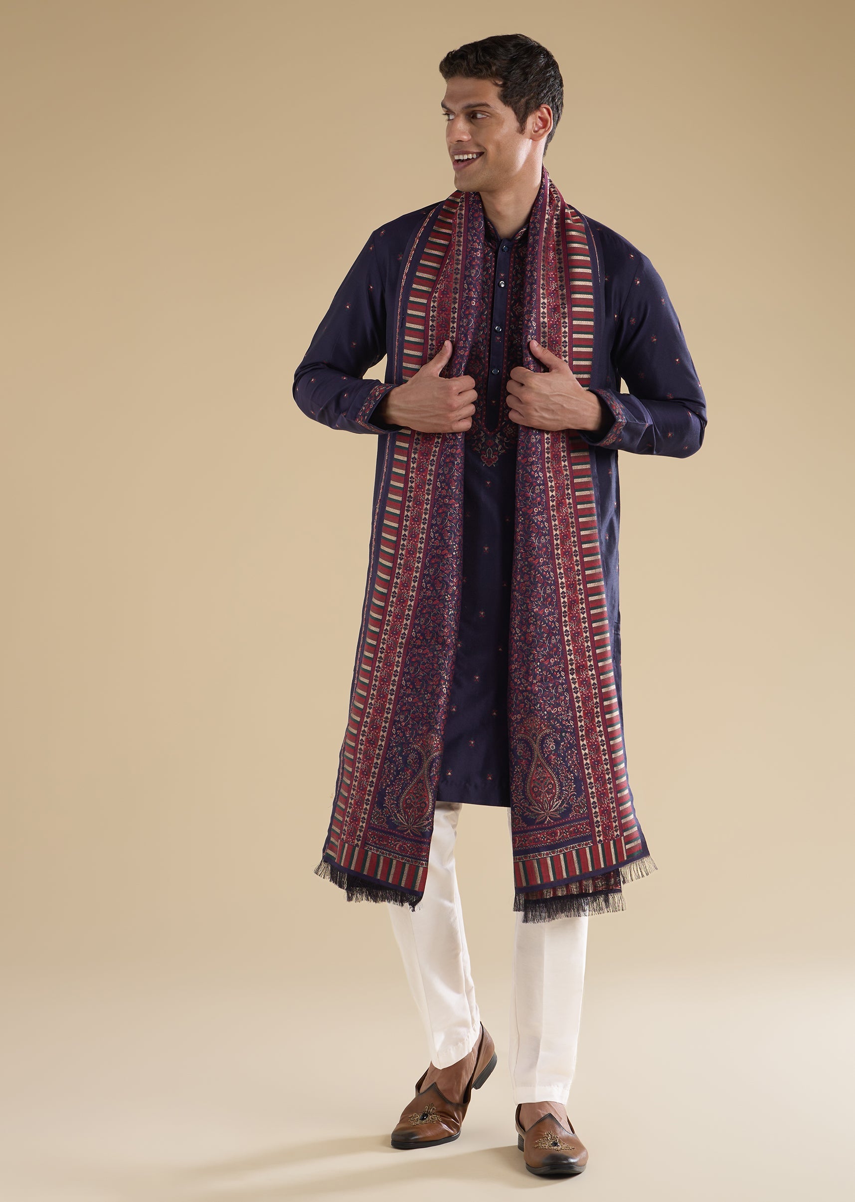 navy-blue-printed-kurta-set-with-dupatta-sg332540-3 f9a0b7f1-657f-4ed2-811d-245258195286