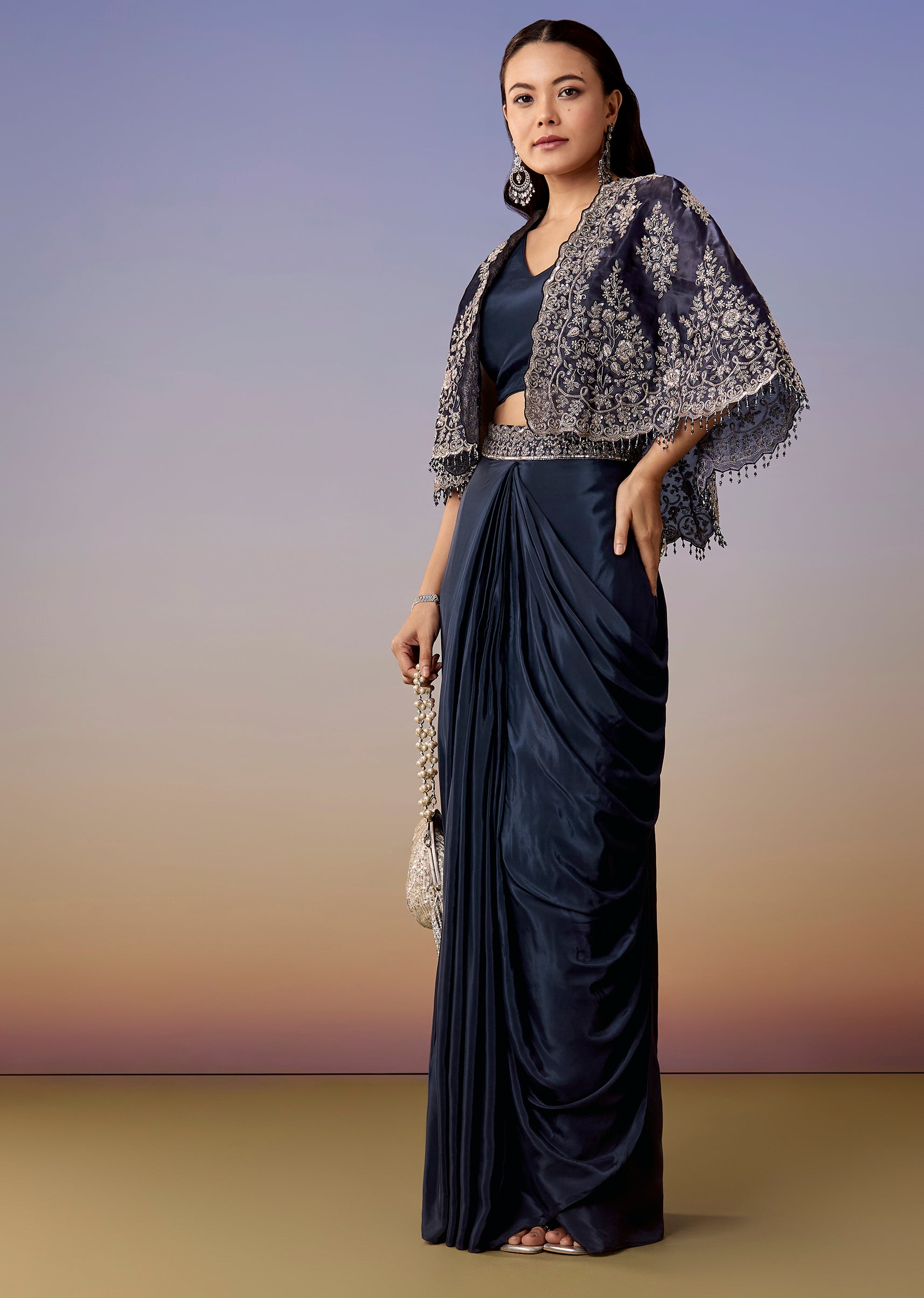 navy-cape-drape-skirt-set-sg381794-1 98b2f938-d010-44b5-8ee3-47a81ccefd68
