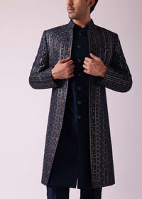 navy blue indowestern-sg171432 6
