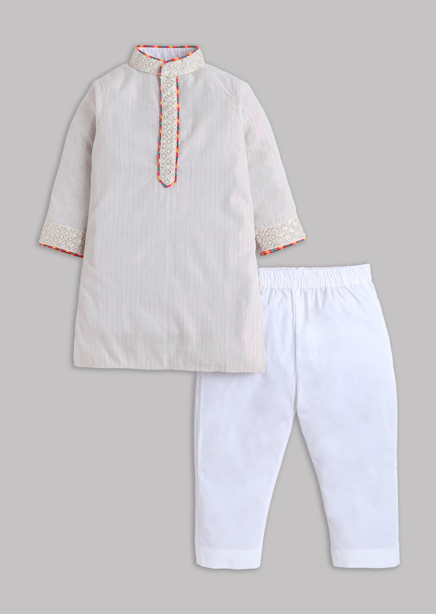 off-white-cotton-lurex-kurta-set-with-multicolor-neck-detail-sg392759-1 28e3ce25-e7c3-4216-9fa3-602cce76a570