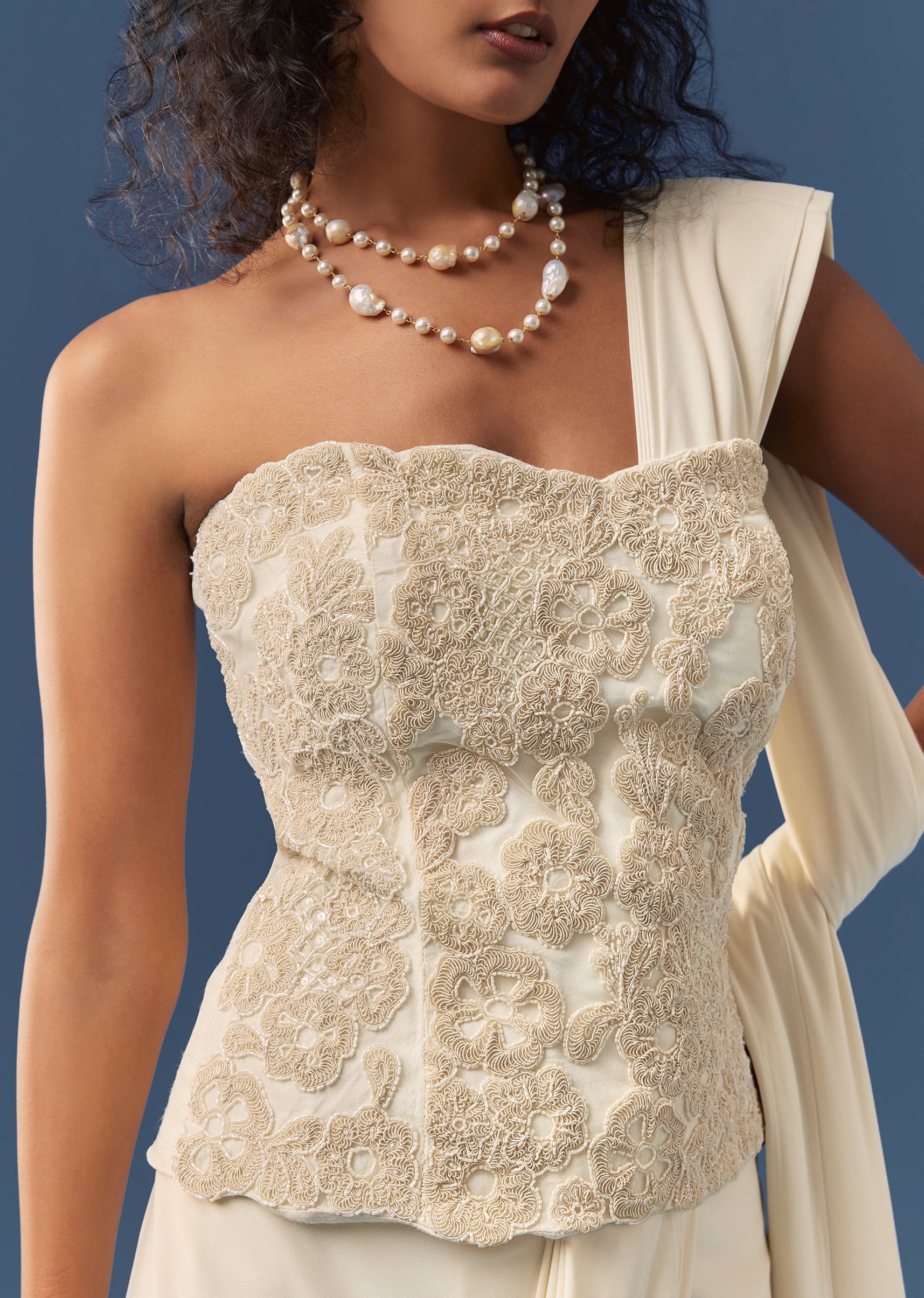 off-white-pre-draped-saree-with-corset-blouse-sg378390-2 4d2a44a9-4d07-4440-8f62-8de701bd72e1