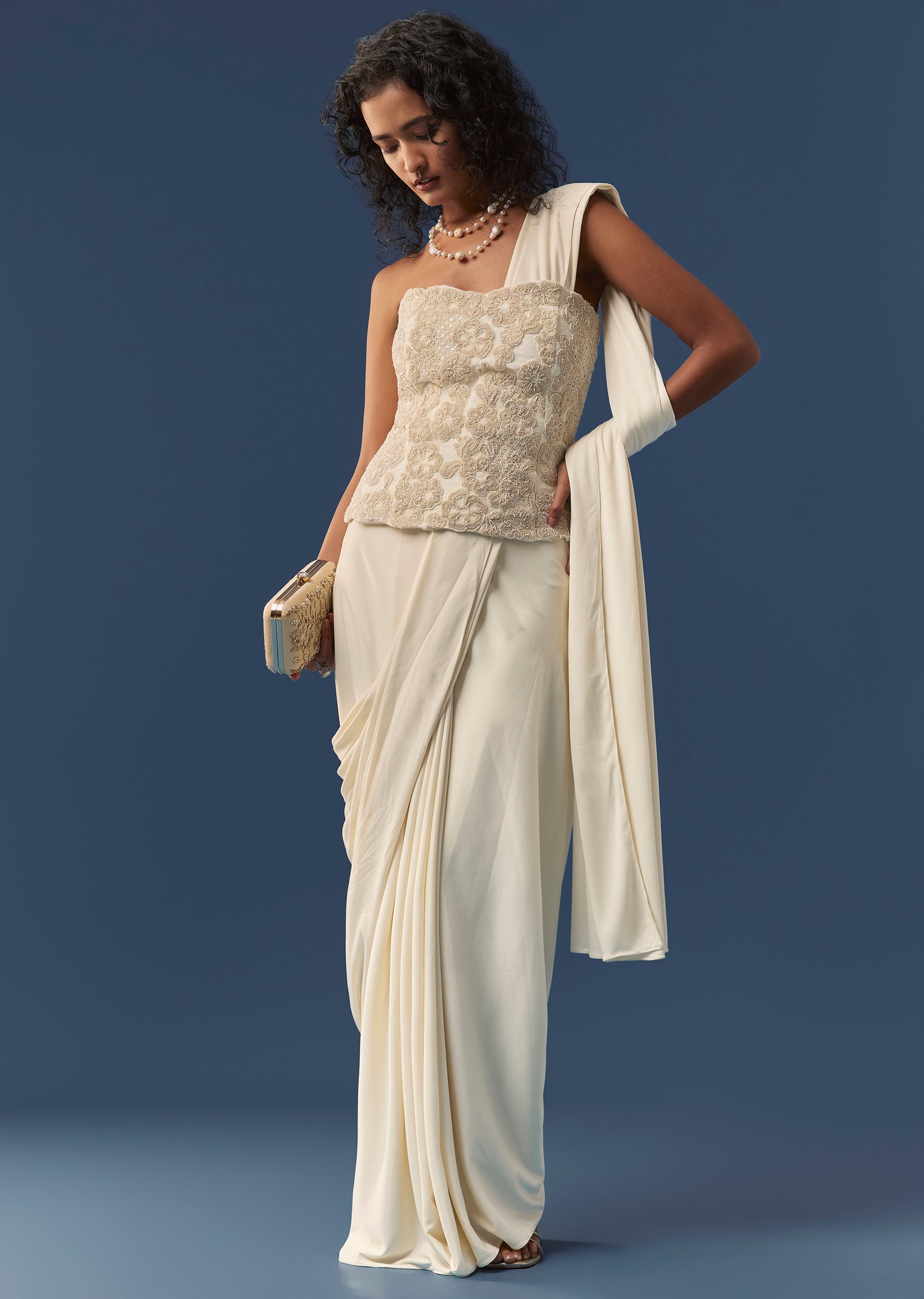 off-white-pre-draped-saree-with-corset-blouse-sg378390-3 db77c756-5737-4076-aa89-c16c5d4340ff