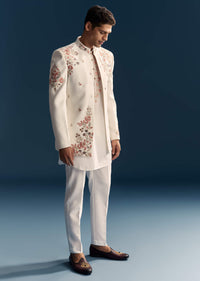 off white indo western set for men with hand-sg360483-7 7