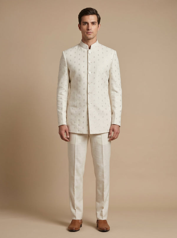 Offwhite Regal Sherwani