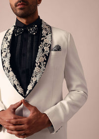 opulent white stylish tuxedo for men-sg204338 3