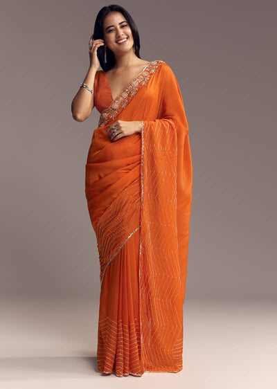 orange-organza-saree-with-zigzag-sequins-and-cut-dana-embroidery-sg317724-1
