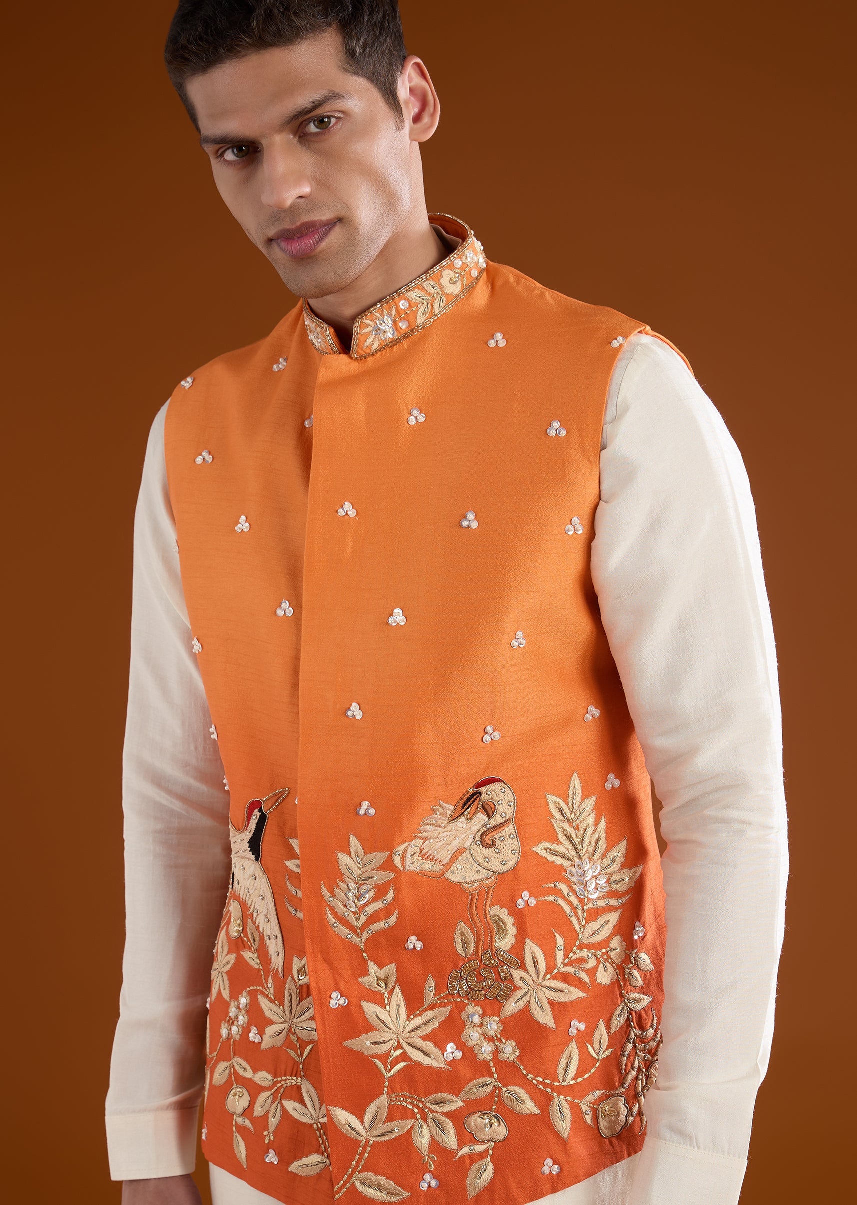 orange-silk-mens-kurta-jacket-set-with-thread-resham-and-zardosi-work-sg365816-2 42b14029-c56c-444c-9c31-b35742d32e0b