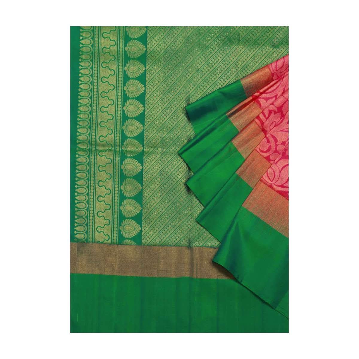 Orchid pink saree in lotus motif weave only on Kalki - KALKI Fashion India
