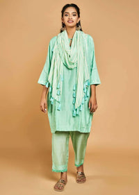 paradise-green-straight-cut-suit-in-cotton-with-self-print-and-crochet-lace-online-kalki-fashion-m023po03y-sg38258 3