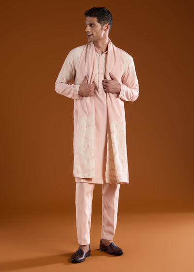 peach-appliue-embroidered-mens-kurta-pant-set-sg367434-1 2f1c5351-53ae-4604-a511-4bb3bc8f3b71