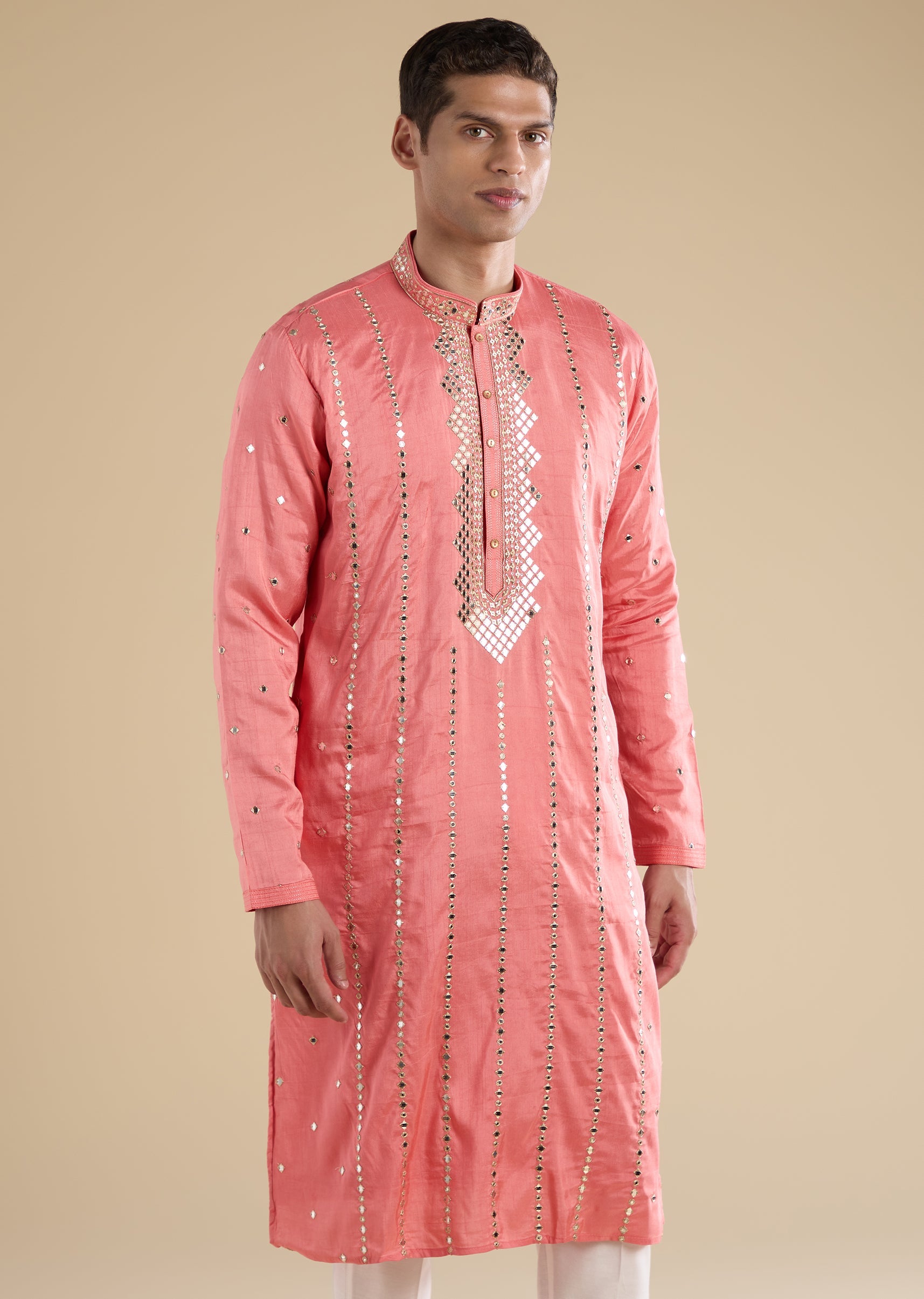 peach-embroidered-kurta-set-sg377419-4 b8f944f4-a546-4493-a16b-75d246371833