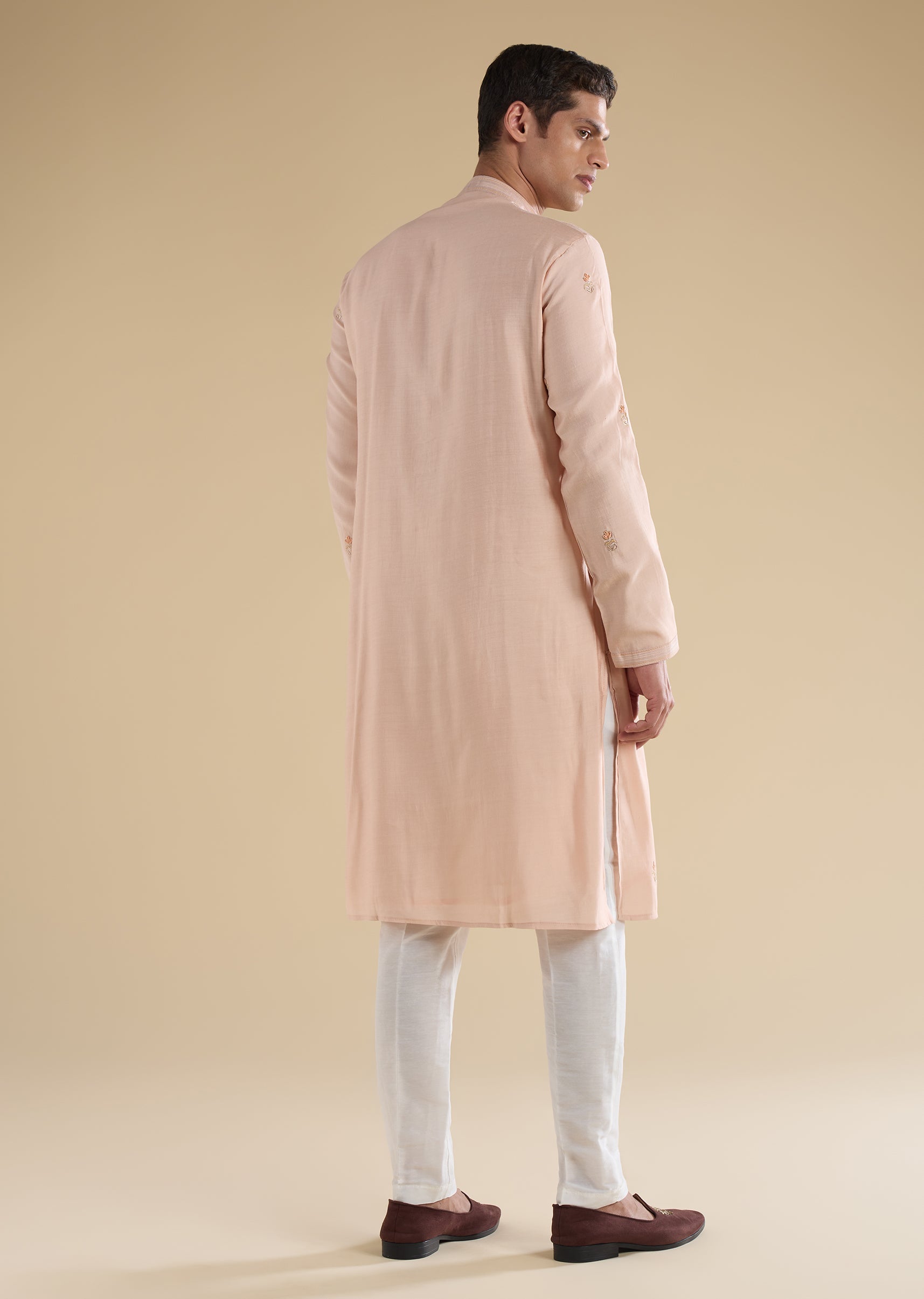 peach-minimal-kurta-set-sg382593-5 fabf1279-94cb-4781-b6c2-d6988f1057e2