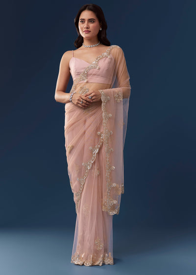 peach-net-saree-with-deep-scallop-border-and-butti-embroidery-sg359157-1 bb76ec7e-5476-4c15-97a1-43c027391bdf